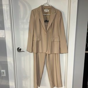 Calvin Klein pin striped pant suit